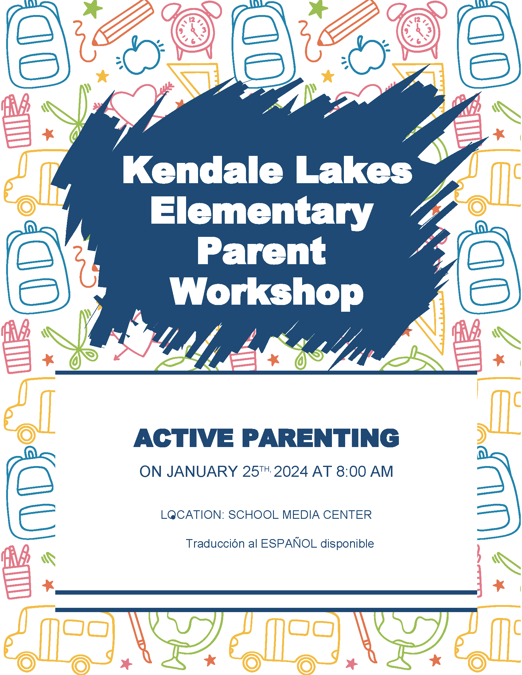 Parent Workshop @ Media Center