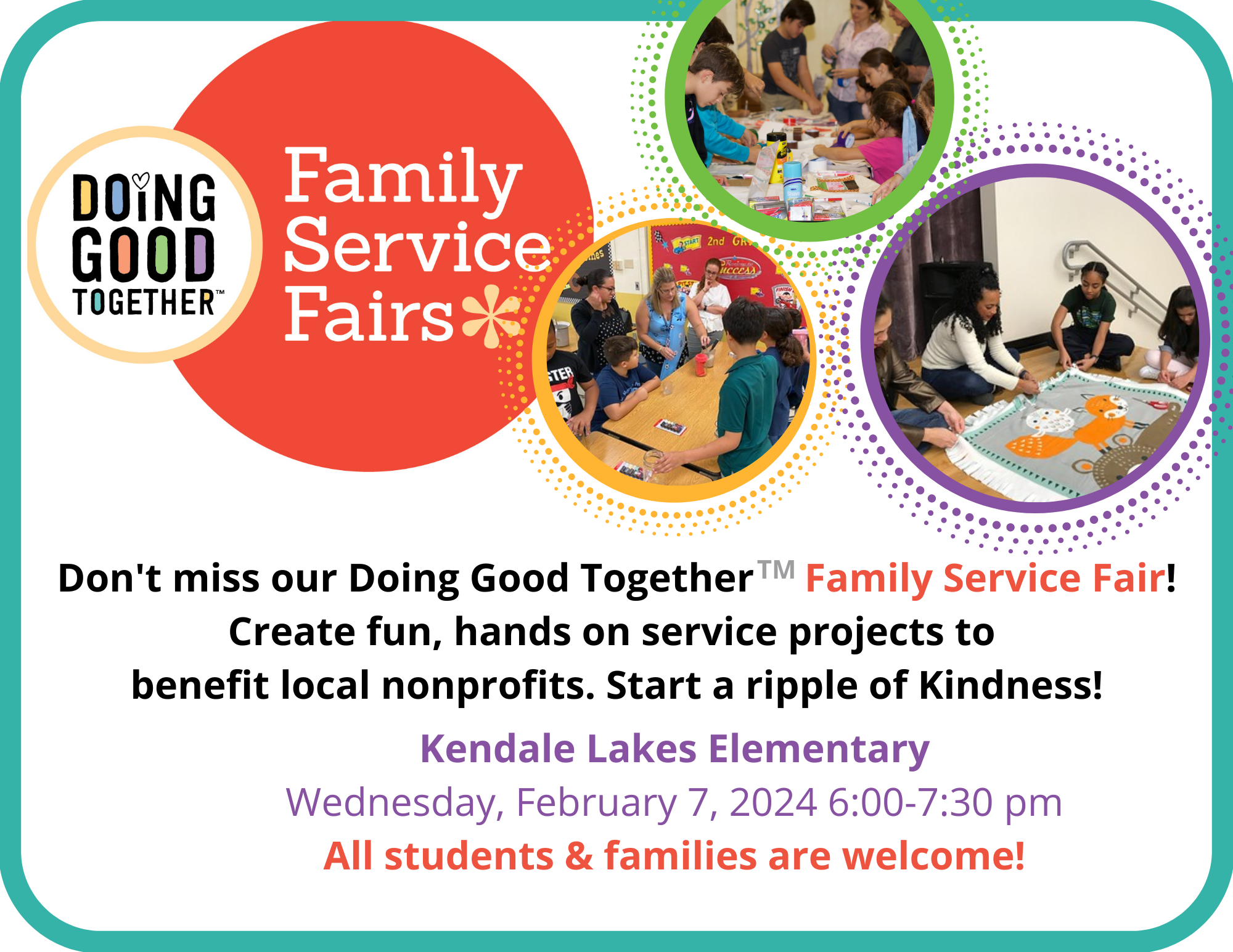Family Service Fair Flyer