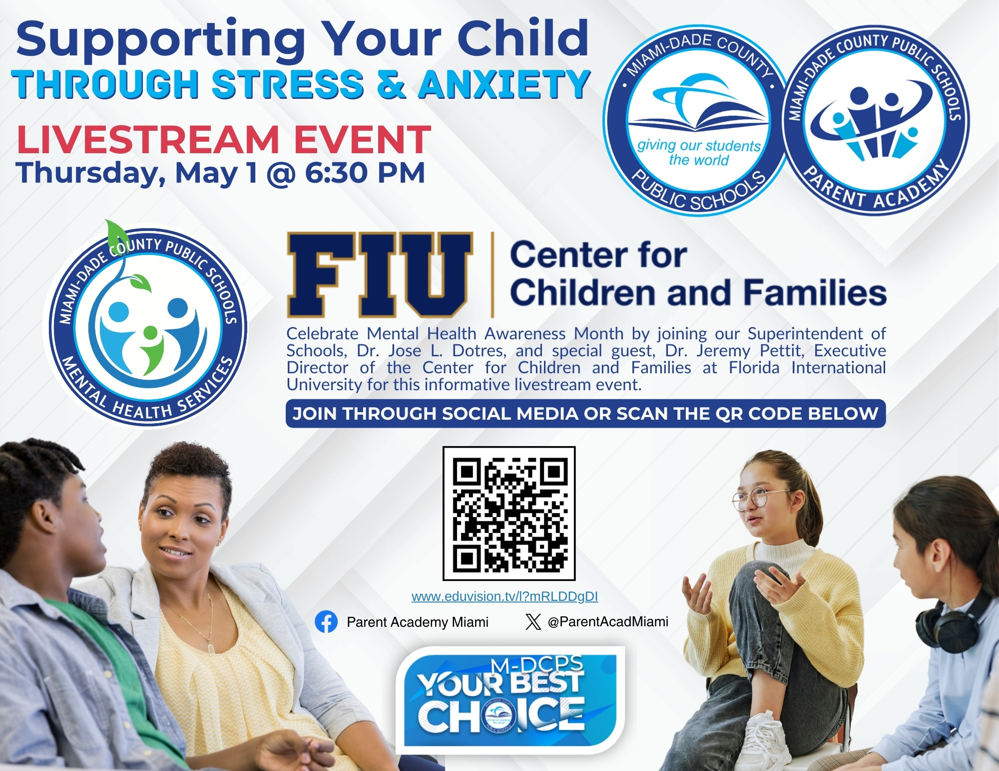 Supporting Your Child THROUGH STRESS & ANXIETY @ Virtual